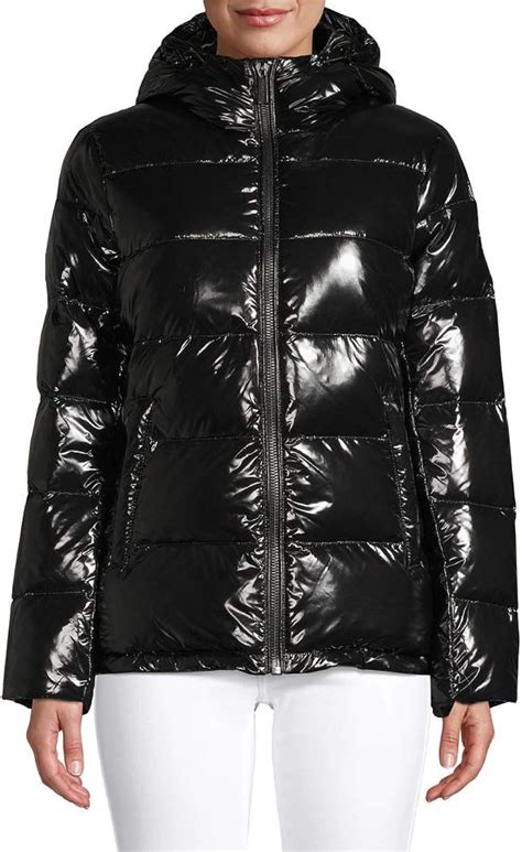 michael kors rose quilted|michael kors lightweight puffer coats.